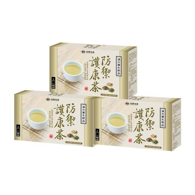 Dr's Formula 台塑生醫 【南紡購物中心】 防禦護康茶(20包/盒) 3盒/組