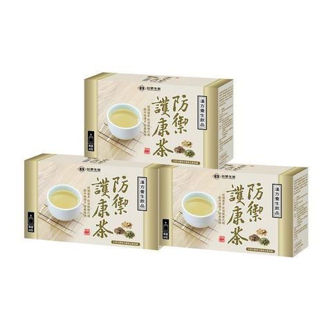 Dr's Formula 台塑生醫 【南紡購物中心】 防禦護康茶(20包/盒) 3盒/組