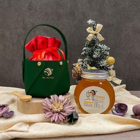 【蜂蜜先生Mr.Honey】蜂蜜提籃組(240g)-臺灣荔枝蜂蜜