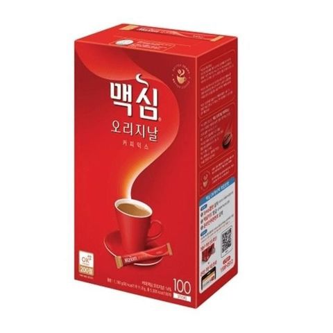 【南紡購物中心】 韓國 DongSuh Maxim 三合一即溶咖啡(原味) 100包/盒