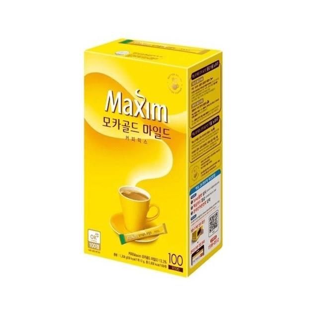  韓國 DongSuh Maxim 三合一即溶咖啡(摩卡風味) 100包/盒