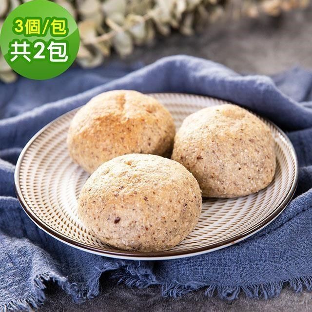 i3微澱粉 【南紡購物中心】 -低糖好纖手工麵包-原味小餐包6顆(271控糖配方 麵包 高蛋白)