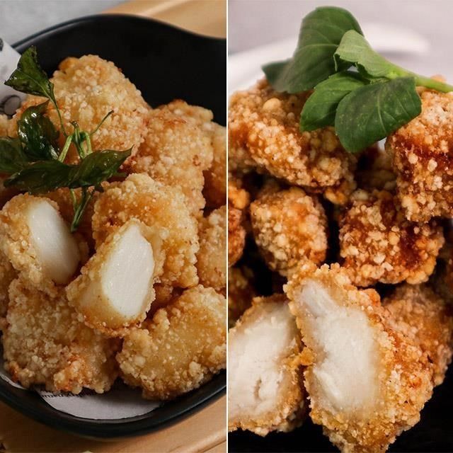  【巧食家】土魠風味魚酥 深海魷魚酥 4包組 (600g/包)
