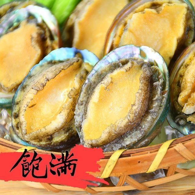  【南紡購物中心】 饗讚-半殼九孔鮑魚30顆組(10顆/包)