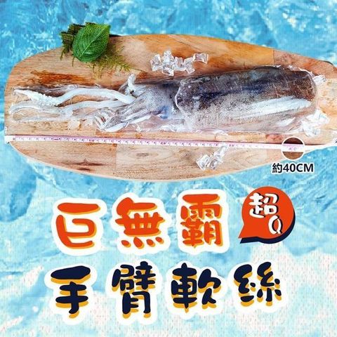 【南紡購物中心】 饗讚-南洋巨無霸軟絲2尾組(600g~800g/尾)