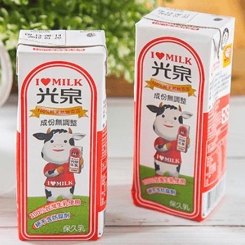 【南紡購物中心】 【光泉】百分之百無添加 全脂保久乳(24瓶免運組)