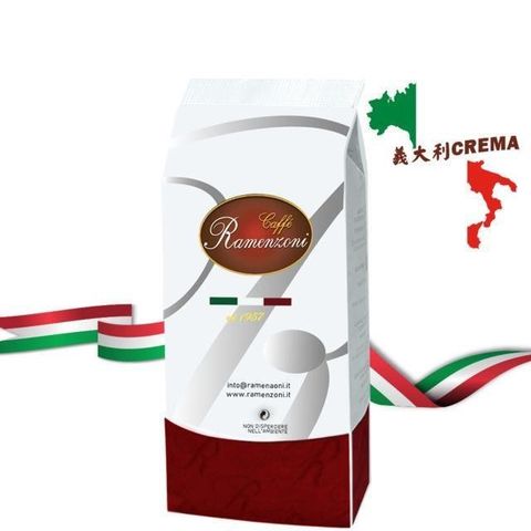 【南紡購物中心】 【RAMENZONI雷曼佐尼】義大利 CREMA BAR烘製咖啡豆(250克)深烘焙