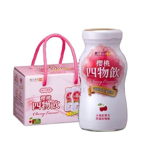順天本草 櫻桃四物飲(6入/盒)x4盒 素食可