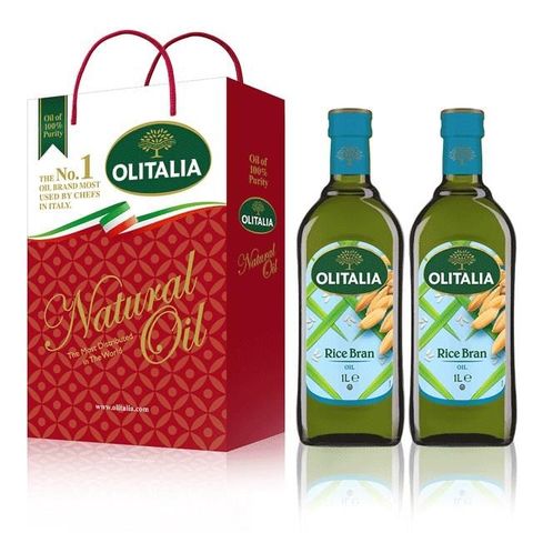 Olitalia 奧利塔 玄米油禮盒(2罐/組)4組