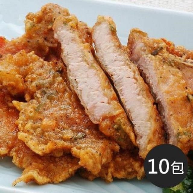  【南紡購物中心】 《正一排骨》厚工排骨(200g5g*10片組)