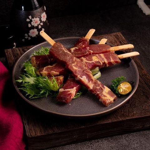 【巧食家】紐西蘭草飼牛 紅酒牛肉串X6包 (210g/5串/包)