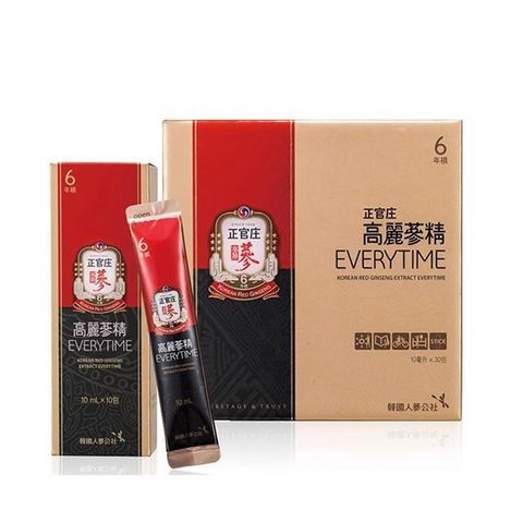 正官庄 【南紡購物中心】 效期品  高麗蔘精EVERYTIME超值30包(10ml)&nbsp;