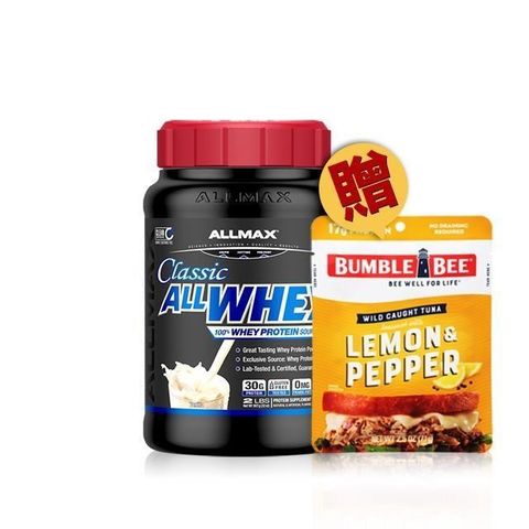 ALLMAX 奧美仕經典乳清蛋白香草口味1瓶(907公克)