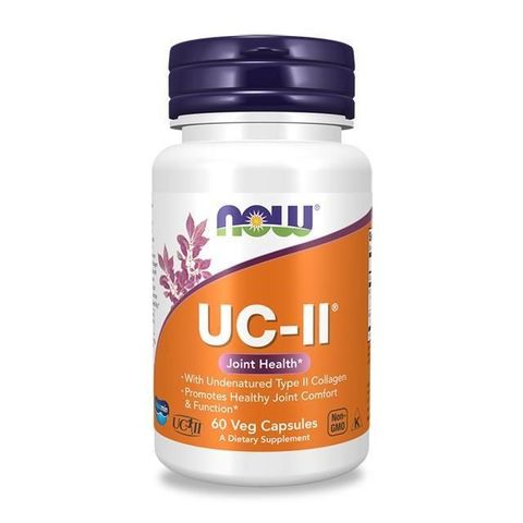 NOW 【南紡購物中心】 NOW_UC-II非變性二型膠原蛋白膠囊1瓶(60顆)