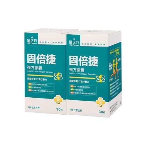 Dr's Formula 台塑生醫 【南紡購物中心】 固倍捷複方膠囊(30粒/瓶) 2瓶/組