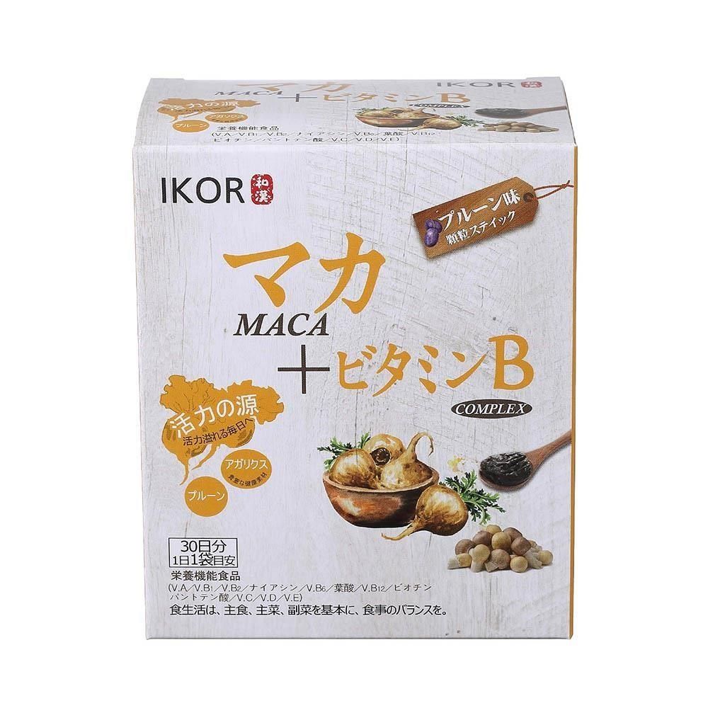  【南紡購物中心】 IKOR日本醫珂  元氣瑪卡BB顆粒食品 30袋