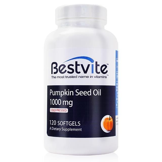 Bestvite 必賜力 南瓜籽油膠囊1瓶(120顆)