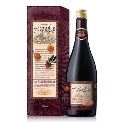 大漢酵素 【南紡購物中心】 年度熱銷破萬暢銷品適合外食族 全家大小皆適宜88種蔬果精華 萃取補充完整