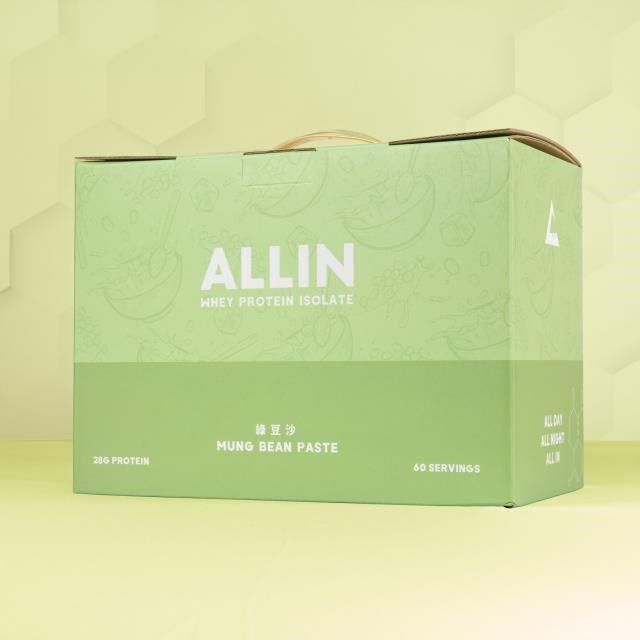  【南紡購物中心】 【ALL IN】分離乳清-綠豆沙