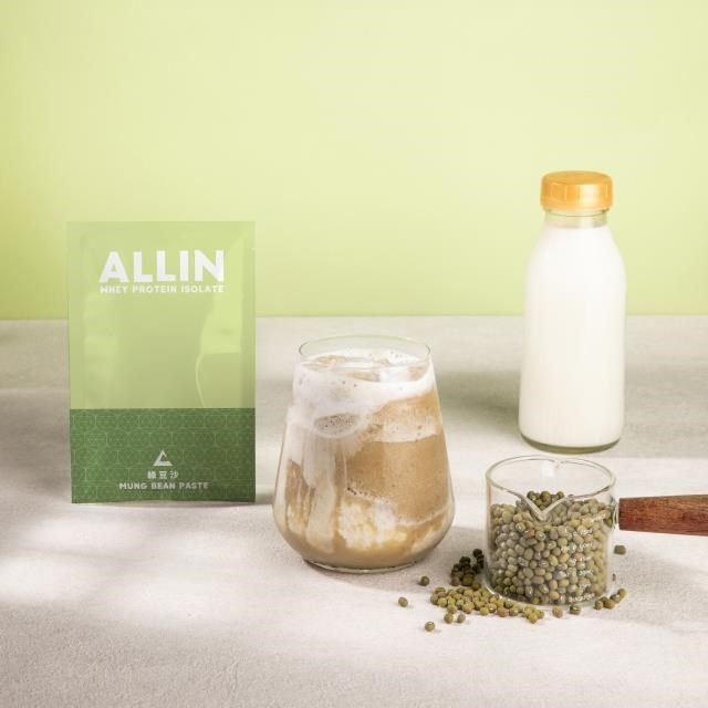  【南紡購物中心】 【ALL IN】分離乳清-綠豆沙