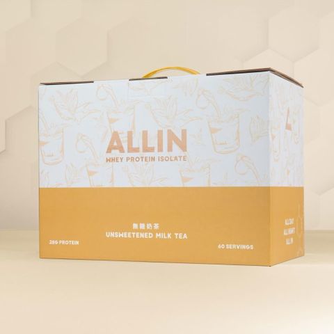 【南紡購物中心】 【ALL IN】分離乳清-無糖奶茶