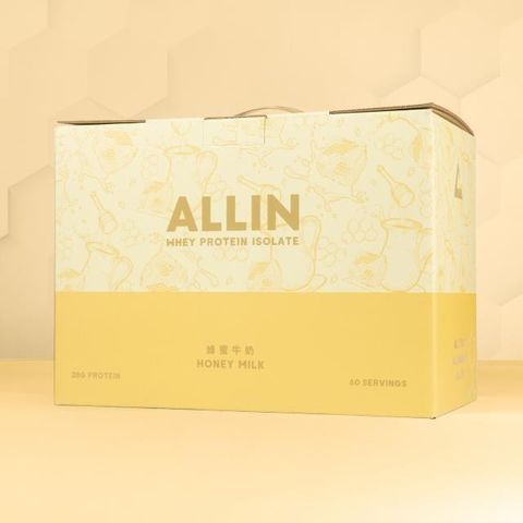 【南紡購物中心】 【ALL IN】分離乳清-蜂蜜牛奶