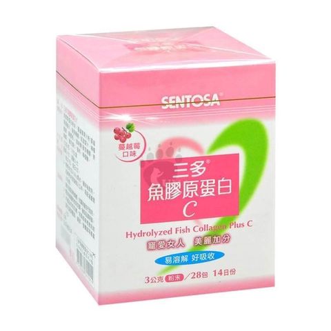 【三多SENTOSA】魚膠原蛋白C (3g*28包/盒)