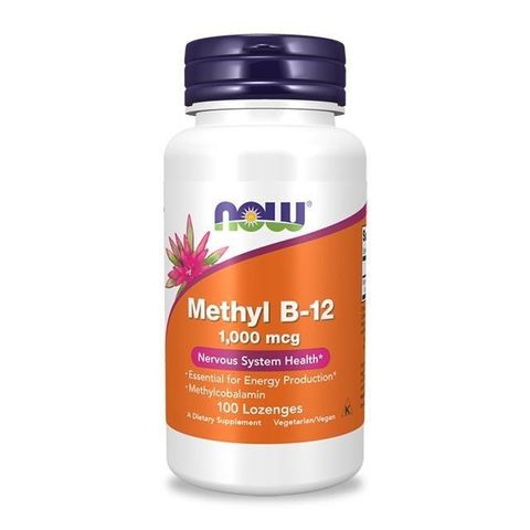 【NOW】維生素B12錠1瓶(100顆)
