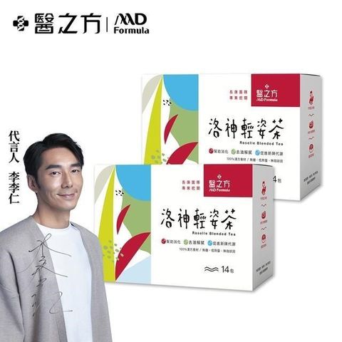 Dr's Formula 台塑生醫 【南紡購物中心】 洛神輕姿茶(14包/盒) 2盒/組