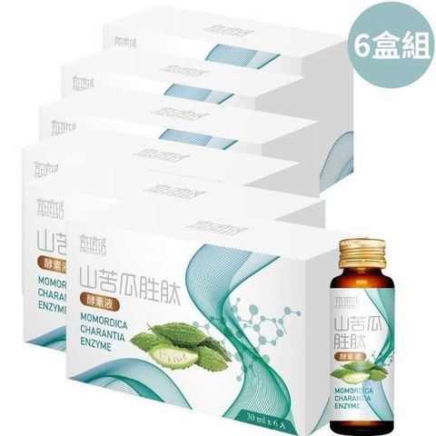 宜日宜日孝山苦瓜酵素液30ml*6瓶/盒(6盒)