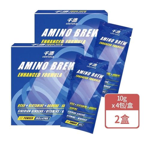 千沛 BCAA+機能素 10gx4包/盒 (2盒)