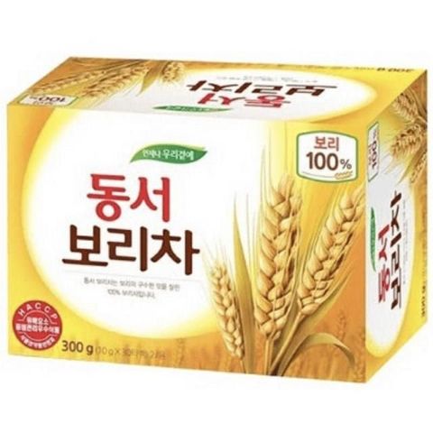 【南紡購物中心】 韓國 DongSuh 韓國麥茶包（10g*30包入）/盒x3盒