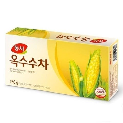 【南紡購物中心】 韓國 DongSuh 玉米茶包10公克x15包入/盒x4盒