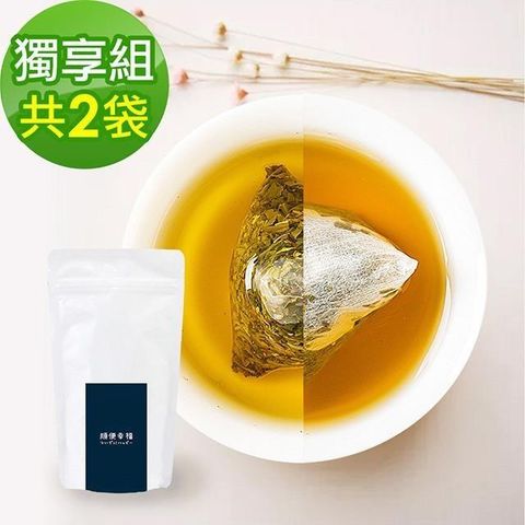 順便幸福 【南紡購物中心】 -桂花烏龍茶+金萱烏龍茶各10包/袋共2袋(桂花 金萱 可冷泡)