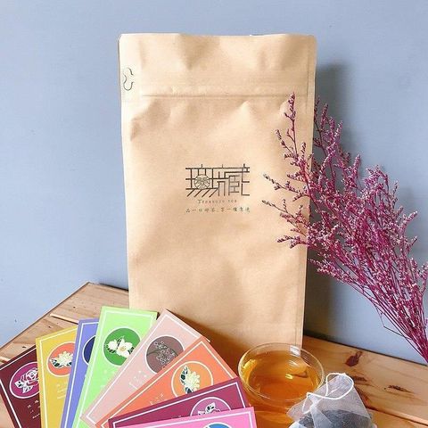 無藏【無花不茶】原葉花茶系列3g三角茶包*50入裸包裝