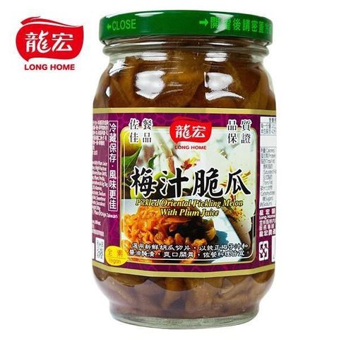 龍宏 【南紡購物中心】 梅汁脆瓜 420g