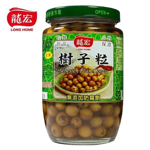 龍宏 【南紡購物中心】 樹子粒(破布子) 385g