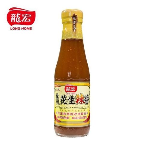 龍宏 【南紡購物中心】 豆乳花生辣醬 240g