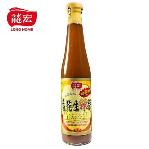 龍宏 【南紡購物中心】 豆乳花生辣醬 410ml