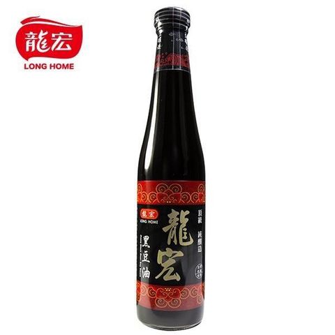 龍宏 【南紡購物中心】 頂級黑豆油 420ml