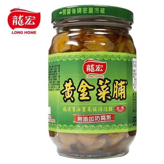 龍宏 【南紡購物中心】 黃金菜脯 430g