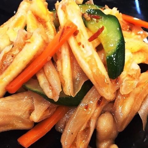 【江家無骨鳳爪】泰式鴨掌/250g/包/開封即食(無黃瓜可冷凍保存)
