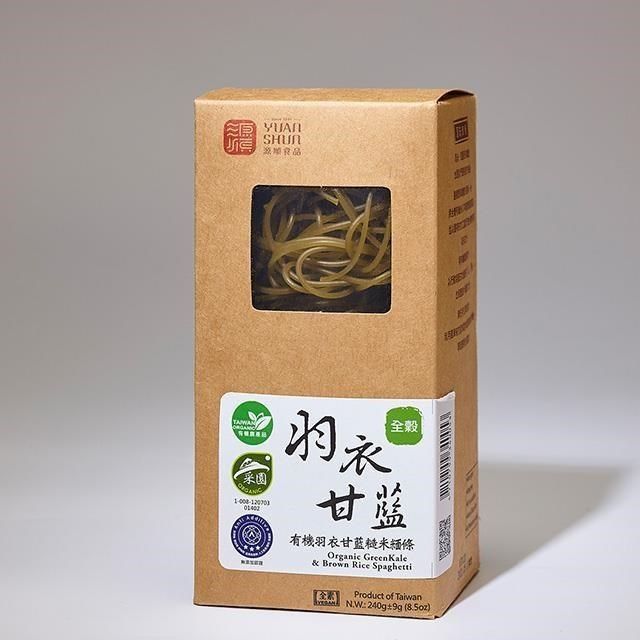 源順 【南紡購物中心】 有機羽衣甘藍糙米糆條(240g/盒)