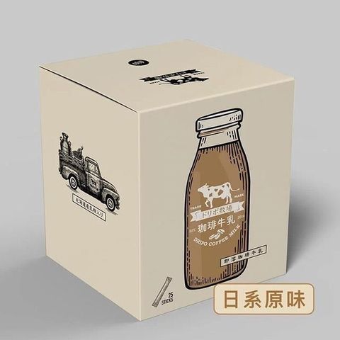 Dripo 【南紡購物中心】 牧場 即溶飲品-日系原味(16g*25條/盒) 