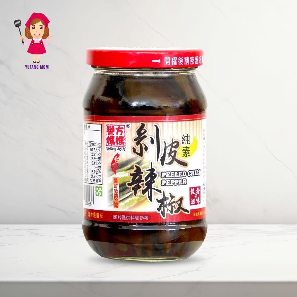 譽方媽媽 剝皮辣椒 380g