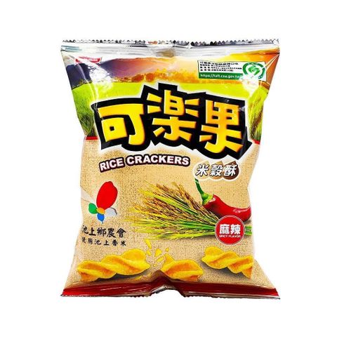 【池上鄉農會】可樂果米穀酥-麻辣72公克/包