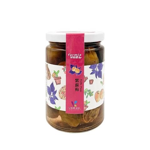 【南紡購物中心】 【公館鄉農會】紫蘇梅 420公克/罐