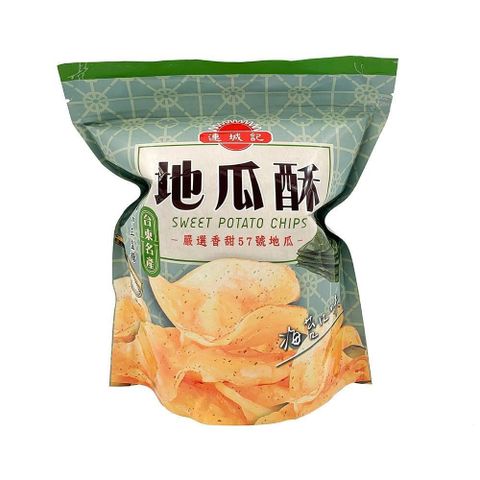 【南紡購物中心】【連城記】地瓜酥海苔口味 140g/包