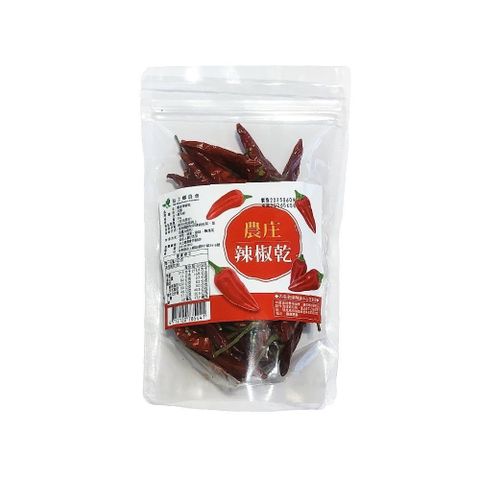 【池上鄉農會】農庄辣椒乾50g/包