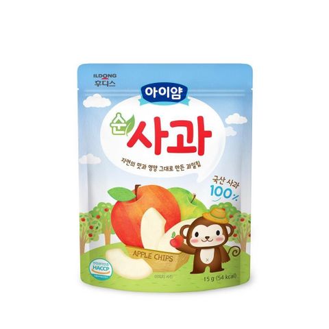 【南紡購物中心】 韓國 ILDONG FOODIS 日東 水果脆片-蘋果